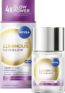Nivea pleťové sérum Luminous Skin Glow Liquid Refiner 100 ml