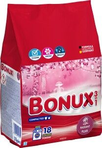 Bonux Radiant Rose prací prášek, 18 dávek