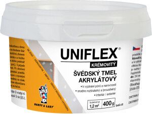 Uniflex akrylátový švédský tmel 400 g