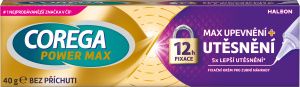 Corega Power Max fixační krém na zubní náhrady bez příchuti 40 g