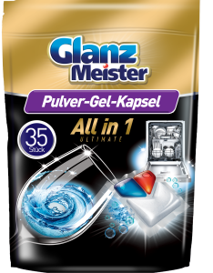 Glanz Meister tablety do myčky Allin1 Ultimate, 35 ks