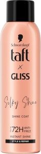Schwarzkopf Taft x Gliss Silky Shine sprej na vlasy pro lesk 150 ml