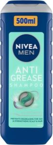 Nivea Men Anti Grease šampon pro mastné vlasy 500ml