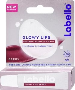 Labello Glowy Lips balzám na rty Berry OF30+, 10 ml