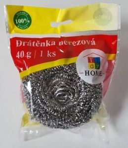 Tidy Home kovová drátěnka nerezová, 40 g, 1 ks