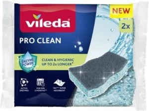 Vileda Pro Clean viskózní houbička na nádobí, 2 ks