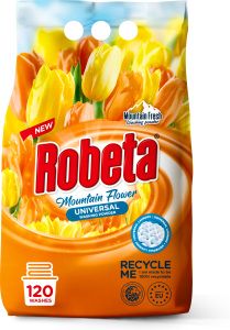 Robeta univerzál prací prášek 9 kg, 120 dávek