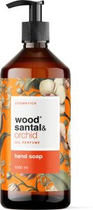 Wood Santal & Orchid tekuté mýdlo na ruce 1 l, dávkovač