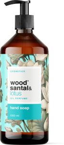 Wood Santal & Lotus tekuté mýdlo na ruce 1 l, dávkovač