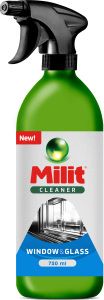 Milit Cleaner sklo a okna 750 ml