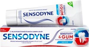 Sensodyne Sensitivity & Gum Mátová zubní pasta 75 ml