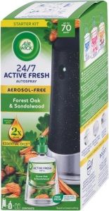 Air Wick Active Fresh 24/7 dubový les a santalové dřevo difuzér a náplň do osvěžovače vzduchu 228 ml