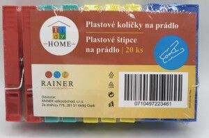Tidy Home plastové kolíčky na prádlo 20 ks