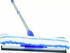 Tidy Home stěrka na okna s teleskopickou tyčí, šíře 30 cm teleskop 120 cm