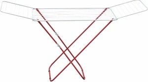 Tidy Home sušák na prádlo kovový červený, 18 m