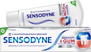 Sensodyne Sensitivity & Gum Whitening zubní pasta 75 ml