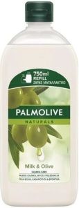 Palmolive Naturals Milk & Olive tekuté mýdlo náhradní náplň 750 ml
