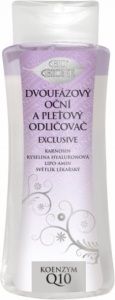 BIO BIONE EXCLUSIVE Dvoufázový oční a pleťový odličovač Q10 255 ml