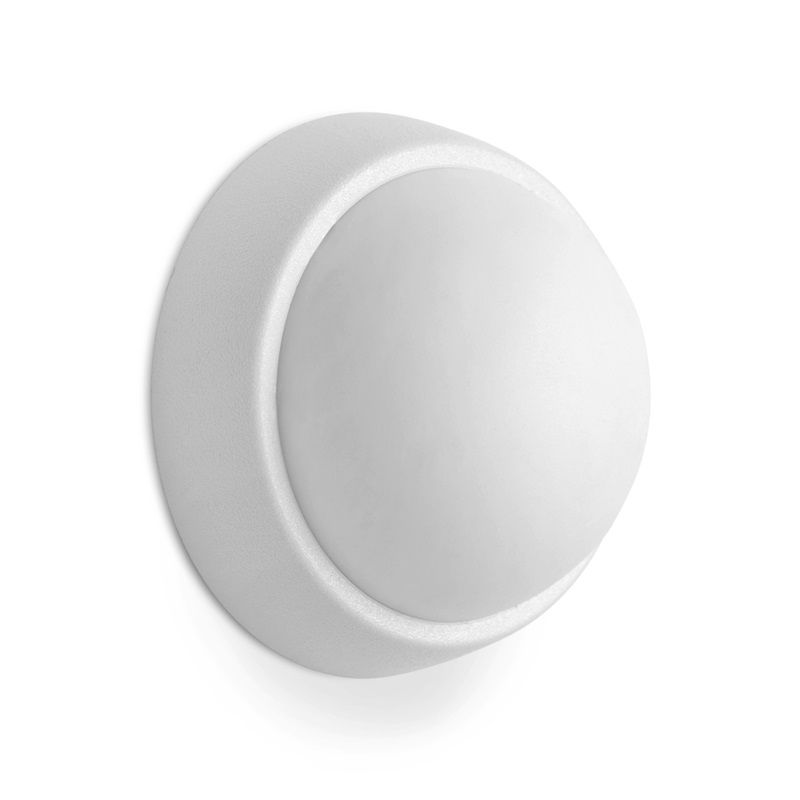 Zarážka dveří/kliky kulatá samolepící - bílá/2ks                          