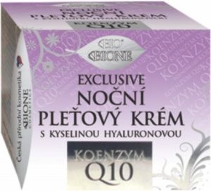 BIO BIONE EXCLUSIVE noční pleťový krém s kyselinou hyaluronovou Q10, 51 ml