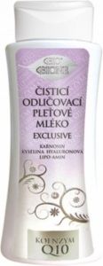 BIO BIONE EXCLUSIVE Čistící odličovací pleťové mléko Q10, 255 ml