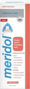 ÚSTNÍ VODA MERIDOL COMPLETE PRO CITL. ZUBY A DÁSNĚ 400 ML