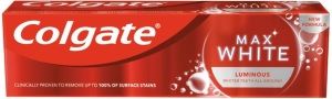 ZUB.PASTA COLGATE MAX WHITE LUMINOUS 75 ML