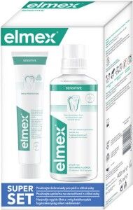 ZUB.PASTA ELMEX SENSITIVE DUOPACK ÚV 400 ML+ZP 75 ML