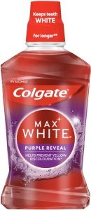 ÚSTNÍ VODA COLGATE MAX WHITE PURPLE REVEAL 500 ML