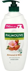 Palmolive Naturals sprchový gel Almond 750 ml s pumpičkou