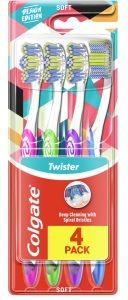 ZUBNÍ KAR.COLGATE TWISTER DESIGN 4-PACK