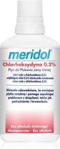 ÚSTNÍ VODA MERIDOL CHLORHEXIDINE 300 ML