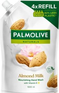 Palmolive Naturals Almond & Milk tekuté mýdlo náhradní náplň 1l