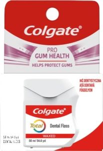 Colgate Total Pro Gum Health zubní nit mátová, 50 m