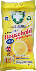 UBROUSKY ÚKL.GREEN SH. PRO ANTIBAKTERIÁLNÍ 50 KS