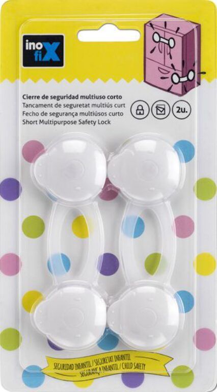 Bezpečnostní uzávěr nábytku 2ks pružný                          