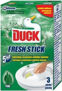 Duck WC pásky Fresh Stick Pine, 3 ks