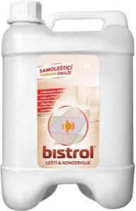 Bistrol samoleštící vosková emulze na podlahy, 5 l