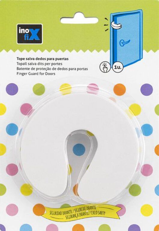 Zarážka dveří pěnová BÍLÁ                          