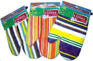 Kuchyňská chňapka s magnetem, mix barev