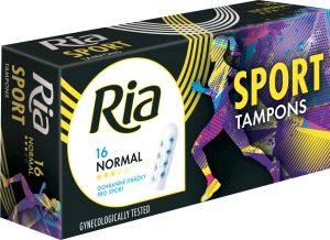 Ria Sport Normal, tampóny, 16 ks