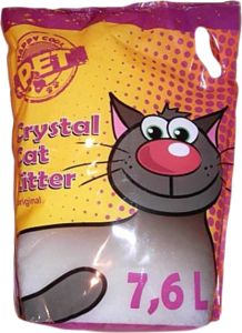 Silica Happy Cool Pet, silikonové stelivo pro kočky, podestýlka, 7,6 l