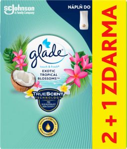 Glade náplň osvěžovače vzduchu Touch Fresh Exotic Tropical Blossoms 3× 10 ml
