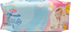 SuperFresh dětské ubrousky vlhčené pro miminka, 72 ks