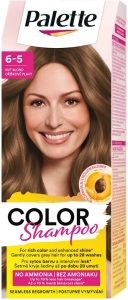 Palette Color Shampoo barva na vlasy 6-5 Oříškově plavá, 50 ml