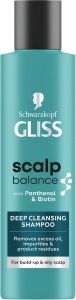 Gliss Scalp Balance hloubkově čisticí šampon, 200 ml