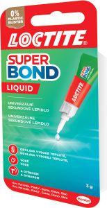 Loctite Super Bond Liquid sekundové lepidlo, 3 g