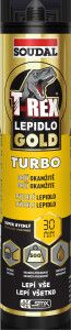 Soudal T-Rex Gold Turbo rychletuhnoucí montážní lepidlo, 290 ml