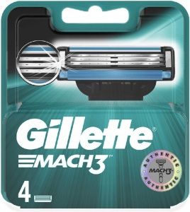 Gillette Mach3 náhradní hlavice 4ks