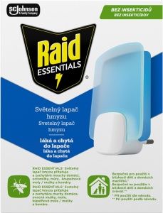 Raid Essentials náhradní náplň do světelného lapače hmyzu, 2 ks